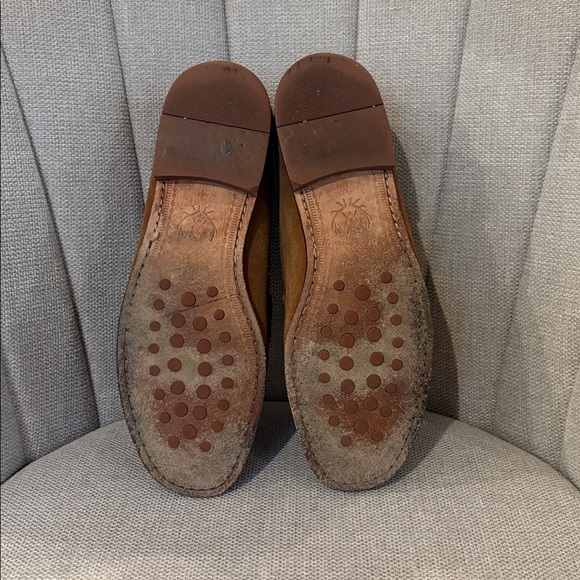 Martin Dingman Tan Leather Mens Luxury 
Loafers with Leather Strap Detailing - Picture 7 of 8